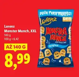 Lidl Chipsy Monster Munch, XXL Lorenz oferta