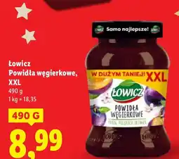 Lidl Powidła węgierkowe XXL Łowicz oferta