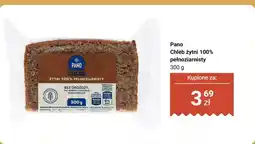 Biedronka Chleb żytni 100% pełnoziarnisty Pano oferta