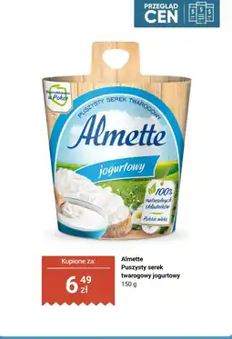 Biedronka Puszysty serek twarogowy jogurtowy Almette oferta