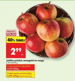 Biedronka Jabłka polskie Jonagold Biedronka oferta
