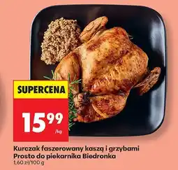 Biedronka Kurczak faszerowany kaszą i grzybami Prosto do piekarnika Biedronka oferta