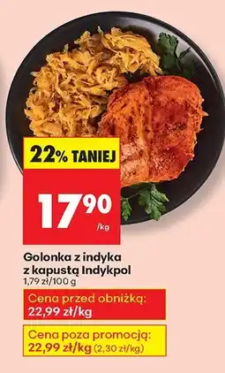 Biedronka Golonka z indyka z kapustą Kraina Mięs oferta