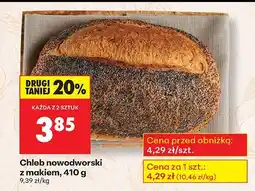 Biedronka Chleb nowodworski z makiem, 410 g Biedronka oferta