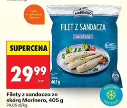 Biedronka Filety z sandacza ze skórą 405 g Marinero oferta