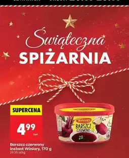 Biedronka Barszcz czerwony instant 170 g Winiary oferta