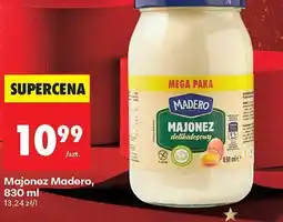 Biedronka Majonez 830 ml Madero oferta