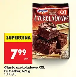 Biedronka Ciasto czekoladowe XXL Dr.Oetker oferta