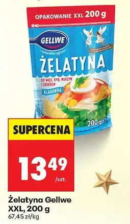 Biedronka Żelatyna XXL Gellwe oferta