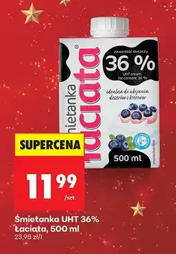 Biedronka Śmietanka UHT 36% Łaciate oferta