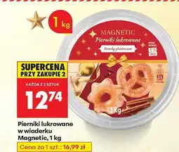 Biedronka Pierniki lukrowane w wiaderku Magnetic, 1 kg oferta