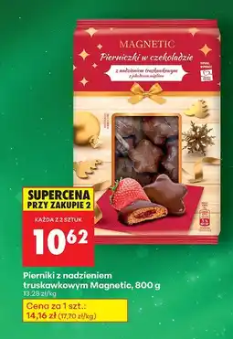 Biedronka Pierniczki z nadzieniem truskawkowym Magnetic, 800 g oferta