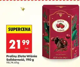 Biedronka Praliny Złota Wiśnia 190 g Solidarność oferta