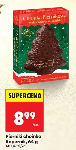 Biedronka Pierniki choinka 64 g Kopernik oferta