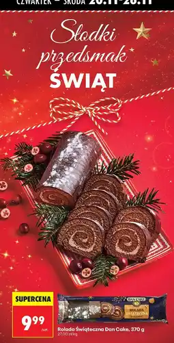 Biedronka Rolada Świąteczna Dan Cake oferta