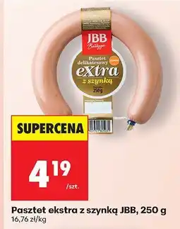 Biedronka Pasztet ekstra z szynką JBB oferta
