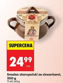 Biedronka Smalec staropolski ze skwarkami Biedronka oferta