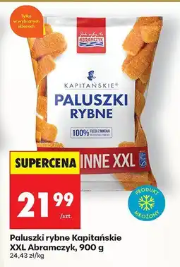 Biedronka Paluszki rybne Kapitańskie XXL Abramczyk oferta