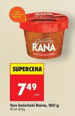 Biedronka Sos boloński Rana oferta