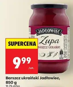Biedronka Barszcz ukraiński Jadłowiec oferta