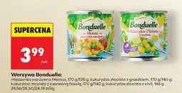 Biedronka Warzywa Bonduelle kukurydza złocista z groszkiem oferta