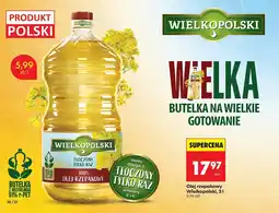 Biedronka Olej rzepakowy Wielkopolski 3 l oferta