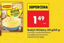 Biedronka Budyń Winiary o smaku bananowym oferta