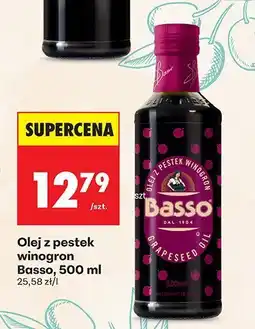 Biedronka Olej z pestek winogron Basso 500 ml oferta