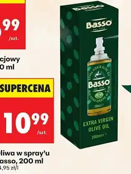 Biedronka Oliwa w spray'u Basso 200 ml oferta