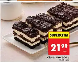Biedronka Ciasto Ore 500 g Biedronka oferta