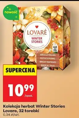 Biedronka Kolekcja herbat Winter Stories Lovare, 32 torebki oferta