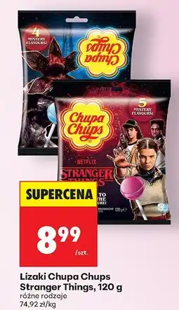 Biedronka Lizaki Chupa Chups Stranger Things, 120 g oferta