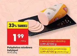 Biedronka Polędwica miodowa Indykpol oferta