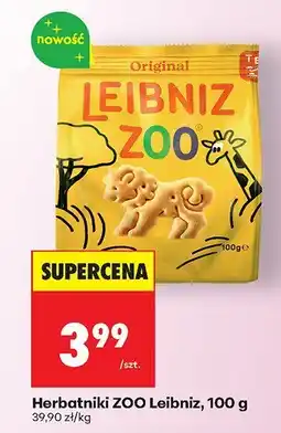 Biedronka Herbatniki ZOO Leibniz, 100 g oferta