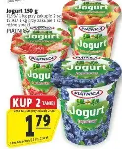 Jogurt 150 g PIĄTNICA - różne smaki