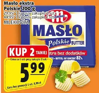 Prim Market Masło ekstra Polskie MLEKOVITA oferta