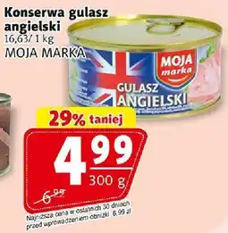 Prim Market Konserwa gulasz angielski MOJA MARKA oferta