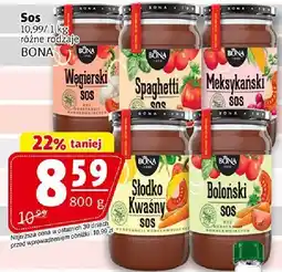 Prim Market Sos BONA różne rodzaje Węgierski, Spaghetti, Meksykański, Słodko Kwaśny, Boloński oferta