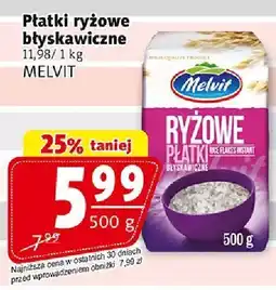 Prim Market Płatki ryżowe błyskawiczne MELVIT oferta