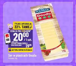 Polomarket Ser w plastrach Gouda Polmlek 1kg oferta