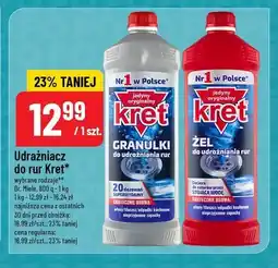 Polomarket Udrażniacz do rur Kret (różne rodzaje, 900-1kg) oferta