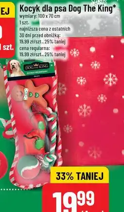 Polomarket Kocyk dla psa Dog The King oferta