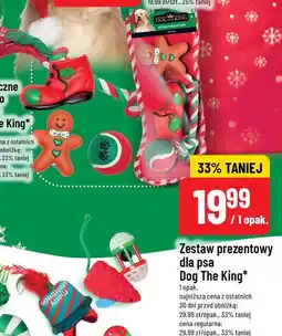 Polomarket Zestaw prezentowy dla psa Dog The King oferta