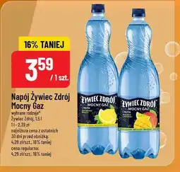 Polomarket Napój Żywiec Zdrój Mocny Gaz oferta