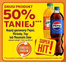 Polomarket Napój gazowany Pepsi, Mirinda, 7up lub Mountain Dew oferta