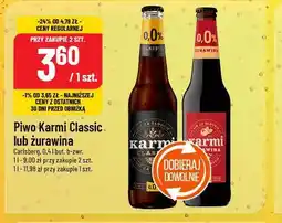 Polomarket Piwo Karni Classic lub żurawina oferta