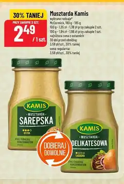 Polomarket Musztarda Kamis Sarepska / Delikatesowa 180-185g oferta