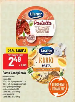 Polomarket Pasta kanapkowa Lisner oferta