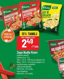 Polomarket Zupa Nudle Knorr oferta