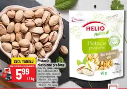 Polomarket Pistacje niesolone prażone Helio 90g oferta